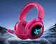 Наушники MCHOSE X9 Pink Беспроводная Игровая Гарнитура, Радиоканал/Bluetooth/3.5мм. Съемный Микрофон, RGB Подсветка, Обьемный звук 7.1, Автономная робота 250 Часов - изображение 1