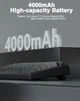 Клавіатура AULA F75 Reef Black Ігрова Безпровідна Механічна 2.4G/Bluetooth/Дротове RGB - зображення 10