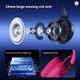 Наушники MCHOSE X9 Pink Беспроводная Игровая Гарнитура, Радиоканал/Bluetooth/3.5мм. Съемный Микрофон, RGB Подсветка, Обьемный звук 7.1, Автономная робота 250 Часов - изображение 9