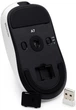 Ігрова Мишка Mchose A7 White Бездротова Трирежимна 2.4G/Bluetooth/Кабель, PAW3395, 26000 DPI, 56 грам Ультралегка - зображення 12