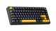 Клавиатура AULA F75 Black-Yellow Игровая Безпроводная Механичиская 2.4G/Bluetooth/Кабель RGB - изображение 5