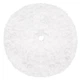 Dywanik pod choinkę SPRINGOS CA0758 okrągły futrzany 142 cm Biały (5907719423654) - obraz 1