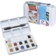 Акварельные краски Royal Talens Van Gogh Pocket box 12 кювет + кисточка, пластик (8712079341107) - изображение 2