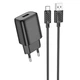 Зарядний пристрій Hoco C134A Solid 12W + Type-C Black - изображение 2