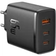 Зарядний пристрій Baseus Cube Pro 2C+U 65W Black (P10152301113-00) - изображение 6