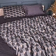 Комплект постельного белья Mirson Полуторный 143х210 см 22-1441 Dark Cube Pattern Сатин (2200012406298) - изображение 1
