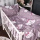 Комплект постельного белья MirSon Бязь 17-0691 Cat with a paw 200 x 220 см (2200010455625) - изображение 1