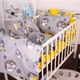 Простынь MirSon Бязь 20-0029 Funny mice 150 х 220 см (2200010283716) - изображение 2