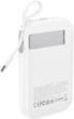 УМБ XO PR270 Magnetic MagSafe 15W 3-in-1 + PD20W / QC22.5W 10000 mAh White (BC_714808) - зображення 3