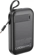 УМБ XO PR270 Magnetic MagSafe 15W 3-in-1 + PD20W / QC22.5W 10000 mAh Black (BC_714807) - изображение 3
