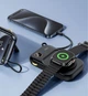 УМБ XO PR270 Magnetic MagSafe 15W 3-in-1 + PD20W / QC22.5W 10000 mAh Black (BC_714807) - изображение 5