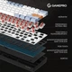 Клавіатура GamePro MK130R Red Swich Hot-Swap RGB Black Сірий - изображение 11