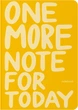 Блокнот Orner One more note (orner-3369) - зображення 1
