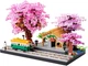 Конструктор Cherry Blossoms 606 "Японская станция под сакурой" на 3668 деталей - изображение 1