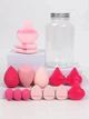 Набір спонжів для макіяжу в банці Maxi Pink - зображення 2