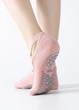 Носки нескользящие для йоги розовые 36-40 - изображение 2