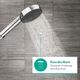Ручний душ hansgrohe Pulsify S EcoSmart+ 24121000 хром - изображение 5