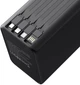 УМБ XO PR287 PD20W / QC22.5W Four Built-in Cables + LED Display & Flashlight 80000 mAh Black (BC_714811) - зображення 3