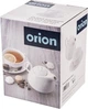 Dzbanek do herbaty Orion Mona z filiżanką do herbaty porcelanowy Biały 3 elementy (9001794807746) - obraz 4