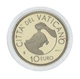 Монета Ватикан 10 евро 2014 Золото Proof Рождество и Крещение (Au 917, 3 грамма) - изображение 6