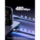 Кабель UGREEN US567 USB 2.0 Type-C 3 метри 100Вт 480Mbps Сірий (45065) - зображення 4