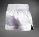 Шорты для тайского бокса и кикбоксинга Venum Classic (Muay Thai Shorts) белый р. S (Рост: 130–140 см | Вес: 30–35 кг) - изображение 2