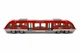 Игрушечный трамвай City Train со светло-звуковыми эффектами красный (WY920A) - изображение 2