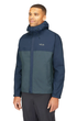 Куртка мужская мембранная Rab Downpour Jacket, Tempest Blue, XXL (RB QWI-06-TMB-XXL) - изображение 4