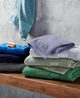 Набор 6 хлопковых полотенец Lacoste для ванной 138x76 см х 2 шт + 40x76 см х 2 шт + 33x33 см х 2 шт Heritage Anti-Microbial Supima Cotton Серый (1159851517) - изображение 9