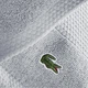 Набор 6 хлопковых полотенец Lacoste для ванной 138x76 см х 2 шт + 40x76 см х 2 шт + 33x33 см х 2 шт Heritage Anti-Microbial Supima Cotton Серый (1159851517) - изображение 12
