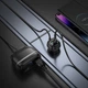 Разветвитель прикуривателя автомобиля 2 гнезда USB-C PD30W + USB-A 18W QC3.0 с кабелем 0.75м Hoco 240W Black - изображение 2
