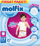 Трусики-підгузники дитячі Molfix XXL розмір 7 (19+ кг), 27 шт для дітей - зображення 6