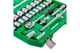 Набір інструменту Intertool 1/2" 38 од. Зелений (ET-6038SP) - зображення 5