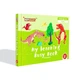 Дитяча розвиваюча книга Busy Book Монтессори,тактильная книга с липучками Keybaby для детей, бизибук, Dinosaur - изображение 1