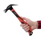 Молоток столярный, 450 г, ручка из фибергласса INTERTOOL HT-0223 - изображение 6
