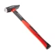 Молоток, 300 г, ручка з фібергласу INTERTOOL HT-0203 - зображення 3