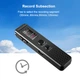 V69 Mini Voice Recorder OTG Функція 230mAh WAV 3072kbps HD запис MP3-плеєра Диктофон для лекцій/інтерв'ю - изображение 2