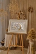 Серебряная икона Святое Семейство (LE 4656 ORO DM 8330 BG) 82x55 см - изображение 4