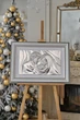 Икона серебряная Святая Семья (LE 4656 DM 8330 GY) 82x55 см - изображение 2