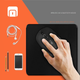 Беспроводная мышь METOO E0 2.4G Wireless и Bluetooth, тихий щелчок, проста в использовании Black - изображение 4