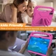 Противоударный детский силиконовый чехол с подставкой EVA Kids Stand на планшет Xiaomi Redmi Pad SE 11" 2023 Розовый - изображение 5