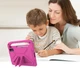 Противоударный детский силиконовый чехол с подставкой EVA Kids Stand на планшет Xiaomi Redmi Pad SE 11" 2023 Розовый - изображение 6
