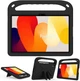 Противоударный детский силиконовый чехол с подставкой EVA Kids Stand на планшет Xiaomi Redmi Pad SE 11" 2023 Черный - изображение 8