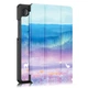 Чехол Slim Smart Cover с подставкой и автосном для Samsung Galaxy Tab A11 8.7" / Tab A9 8.7" (SM-X135, SM-X130, SM-X115, SM-X110) Полярное сияние - изображение 4