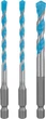 Набор сверл Bosch Expert HEX-9 Multi Construction 5, 6, 8 мм (2608902288) - изображение 1