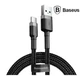 Кабель Baseus Cafule USB to Type-C 2A 2м (CATKLF-CG1) Black/Grey - изображение 2