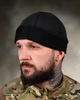 Шапка-Докерка Softshell на флісі чорна розмір One Size - зображення 1