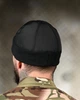 Шапка-Докерка Softshell на флісі чорна розмір One Size - зображення 2