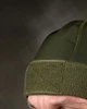 Шапка-Докерка Softshell на флісі олива розмір One Size - зображення 3