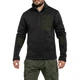 Термореглан Sturm Mil-Tec Thermo-fleece Zip Pullover S Black - зображення 1